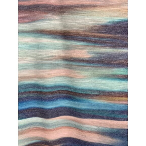 Democracy Womens S V-Neck Multicolor Short Sleeve Top - Picture 5 of 6